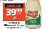 Checkers Hyper Crosse & blackwell - tangy mayonnaise offer