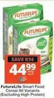 Checkers Hyper Futurelife - smart food cereal all variants offer