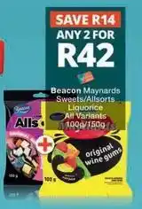 Checkers Hyper Sweets/allsorts liquorice offer