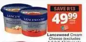 Checkers Hyper Lancewood - cream cheese offer