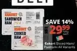 Checkers Eskort - sliced ham/pastrami all variants offer