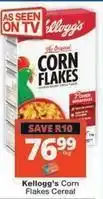 Checkers Hyper Kellogg's - corn flakes cereal offer