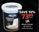 Checkers Modified feta cheese offer