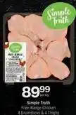 Checkers Free-range chicken drumsticks & thighs offer