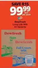 Checkers Dewfresh - long life milk offer