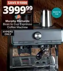 Checkers Bean to cup espresso coffee machine offer