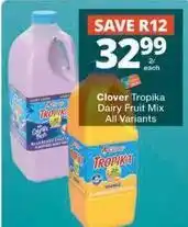 Checkers Clover - dairy fruit mix offer