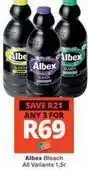 Checkers Albex - bleach offer