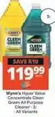 Checkers Hyper value concentrate cleen green all purpose cleaner offer