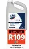 Checkers Domestos - thick bleach offer