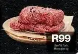 Checkers Beef & pork mince offer