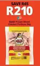 Goldi - frozen mixed chicken portions 5kg