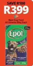 Checkers Epol - dog food offer