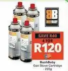 Checkers Gas stove cartridge offer