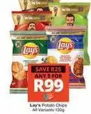 Checkers Lay's - potato chips offer