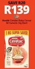 Checkers Nestlé - cerelac baby cereal offer