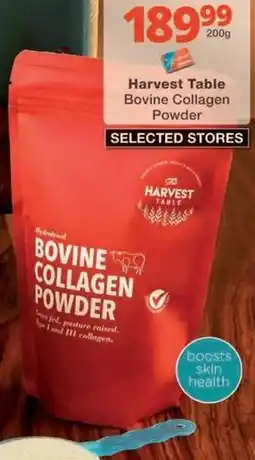 Checkers Bovine collagen powder offer