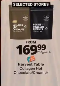 Checkers Collagen hot chocolate/creamer offer