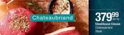 Checkers Chateaubriand steak offer