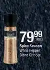 Checkers White pepper blend grinder offer