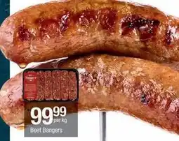 Checkers Beef bangers offer