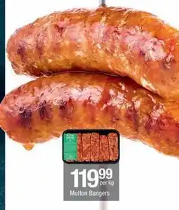 Checkers Mutton bangers offer