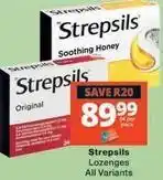 Checkers Strepsils - lozenges offer