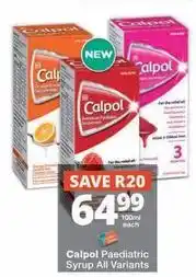 Checkers Paediatric syrup offer