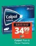 Checkers Pain & fever tablets offer