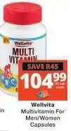 Checkers Multivitamin for men/women capsules offer