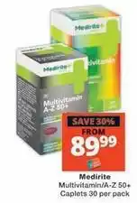 Checkers Multivitamin a-z 50+ offer