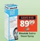 Checkers Saline nasal spray offer