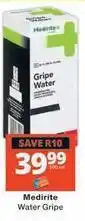 Checkers Water gripe offer