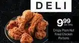 Checkers Crispy plain/hot fried chicken portions offer