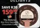 Checkers Bar-one ganache chocolate cake offer