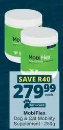Checkers Cat - dog & cat mobility supplement offer