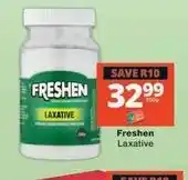 Checkers Laxative offer