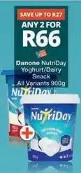 Checkers Danone - yoghurt/dairy snack offer