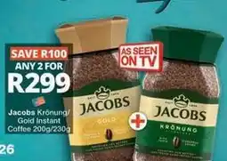 Checkers Jacobs - gold instant coffee offer