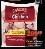 Checkers Farmer's choice - chicken mixed portions offer