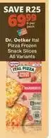 Checkers Frozen - pizza snack slices offer