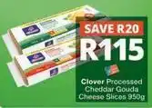 Checkers Clover - processed cheddar gouda cheese slices offer