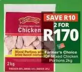 Checkers Farmer's choice - chicken portions offer