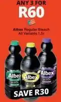 Checkers Albex - regular bleach offer