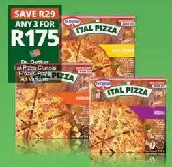 Checkers Dr. oetker - ital pizza classic frozen pizza offer