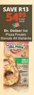 Checkers Frozen - pizza donuts all variants offer