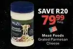 Checkers Grated parmesan cheese offer