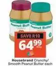 Checkers Peanut butter offer