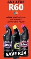 Checkers Albex - multipurpose thick bleach offer