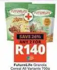 Checkers Futurelife - granola cereal offer